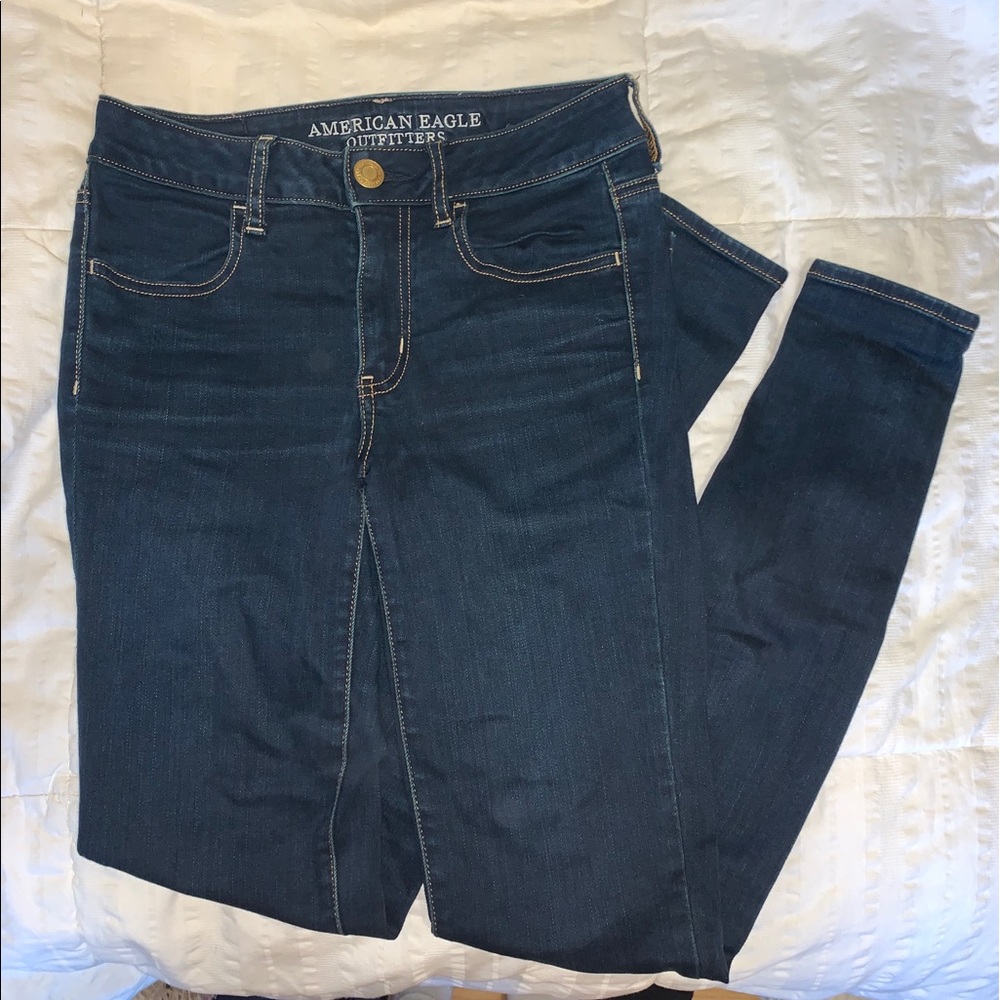 American Eagle LONG Jeans - Dark Blue